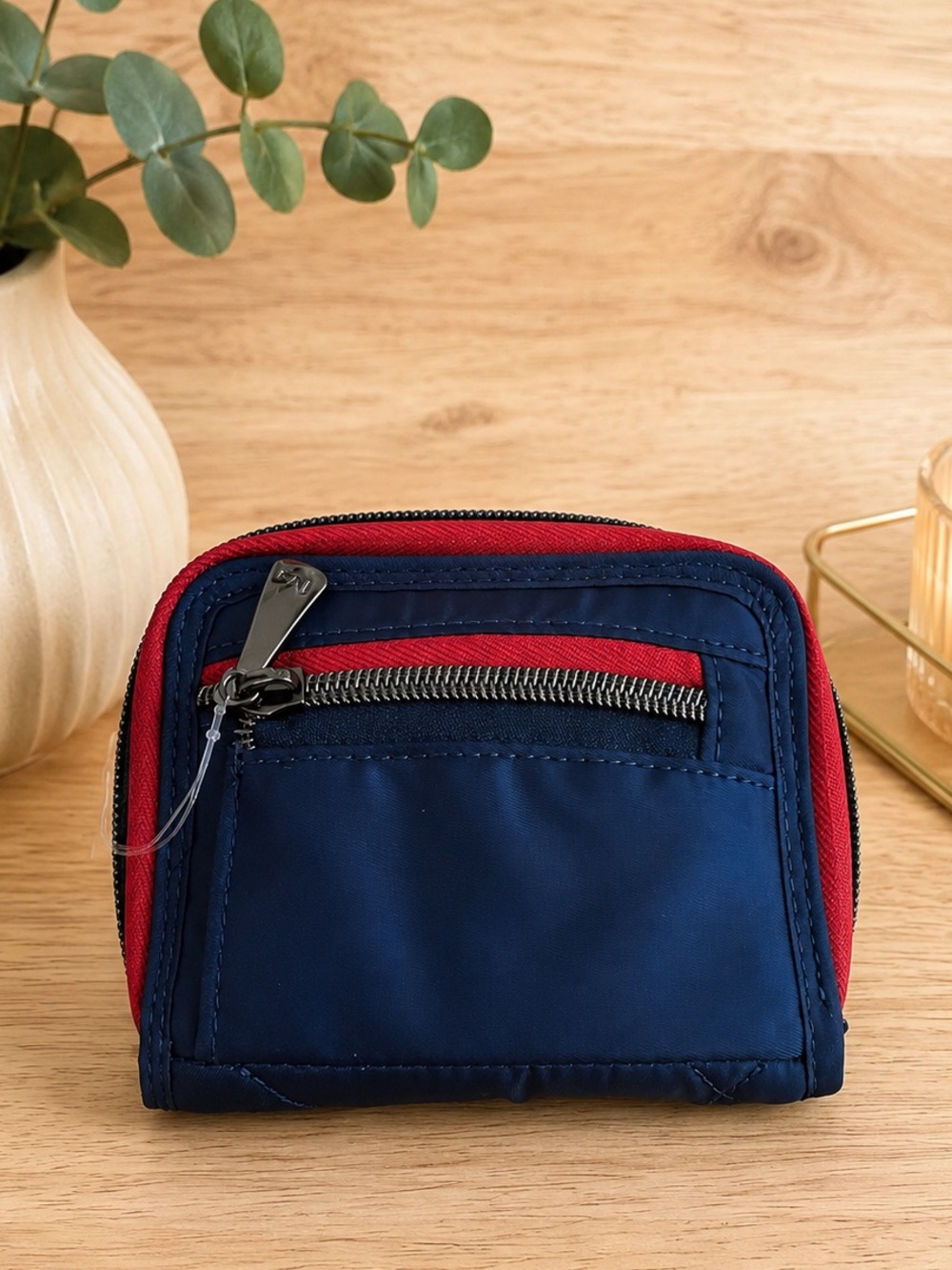 Lug Splits SE with contrast zip tape - Navy - Picture 2 of 4
